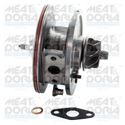 Core assembly, turbocharger